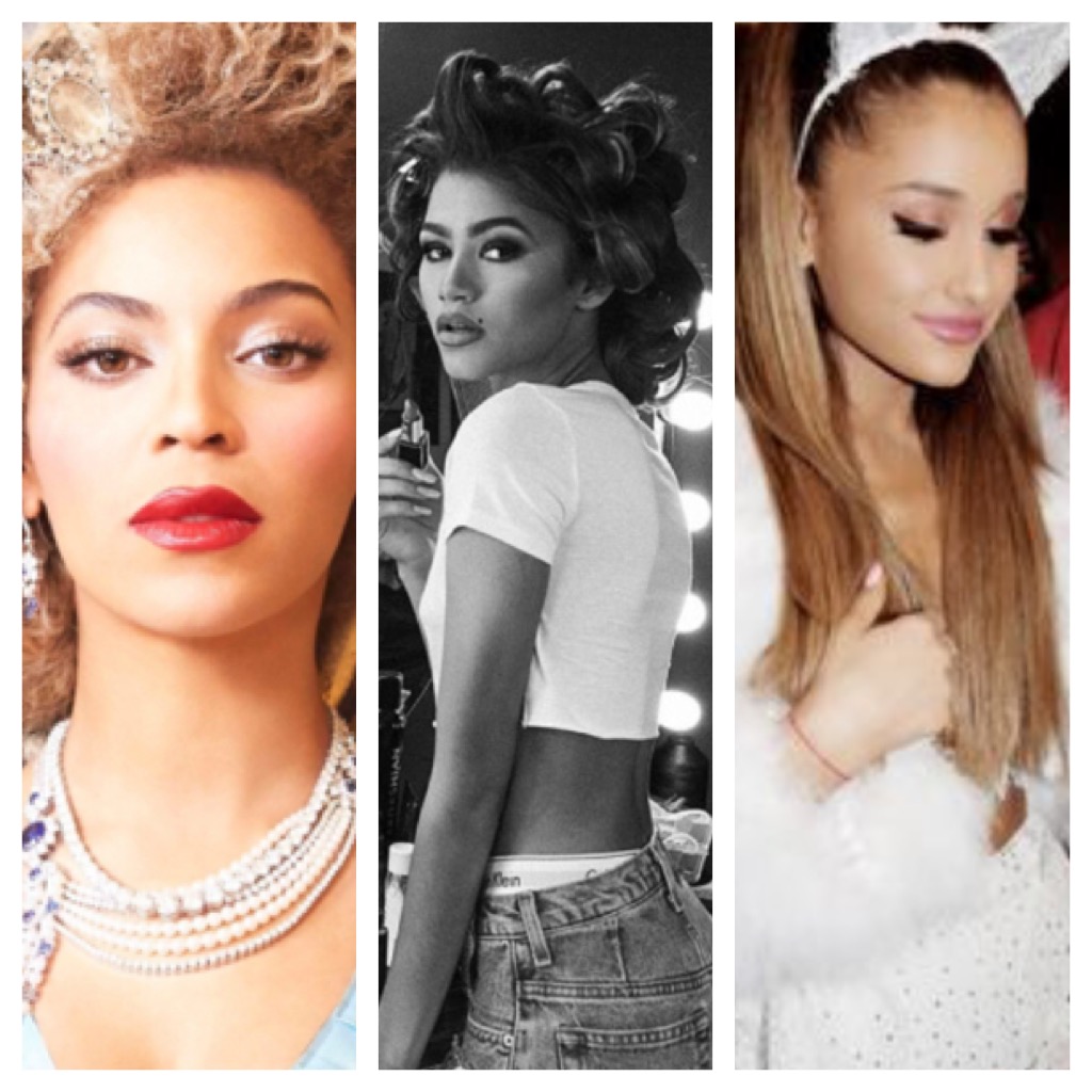Celebrities picks (Beyoncé/Zendaya/Ariana Grande)