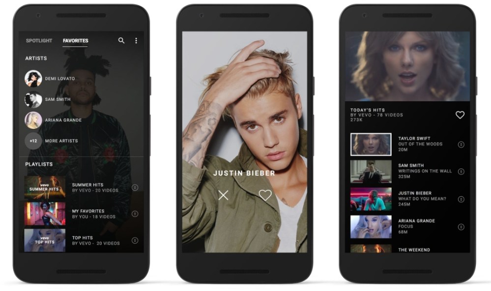 http://routenote.com/blog/vevo-integrating-spotify-youtube-and-twitter-for-personalised-feeds/vevo-android-app/