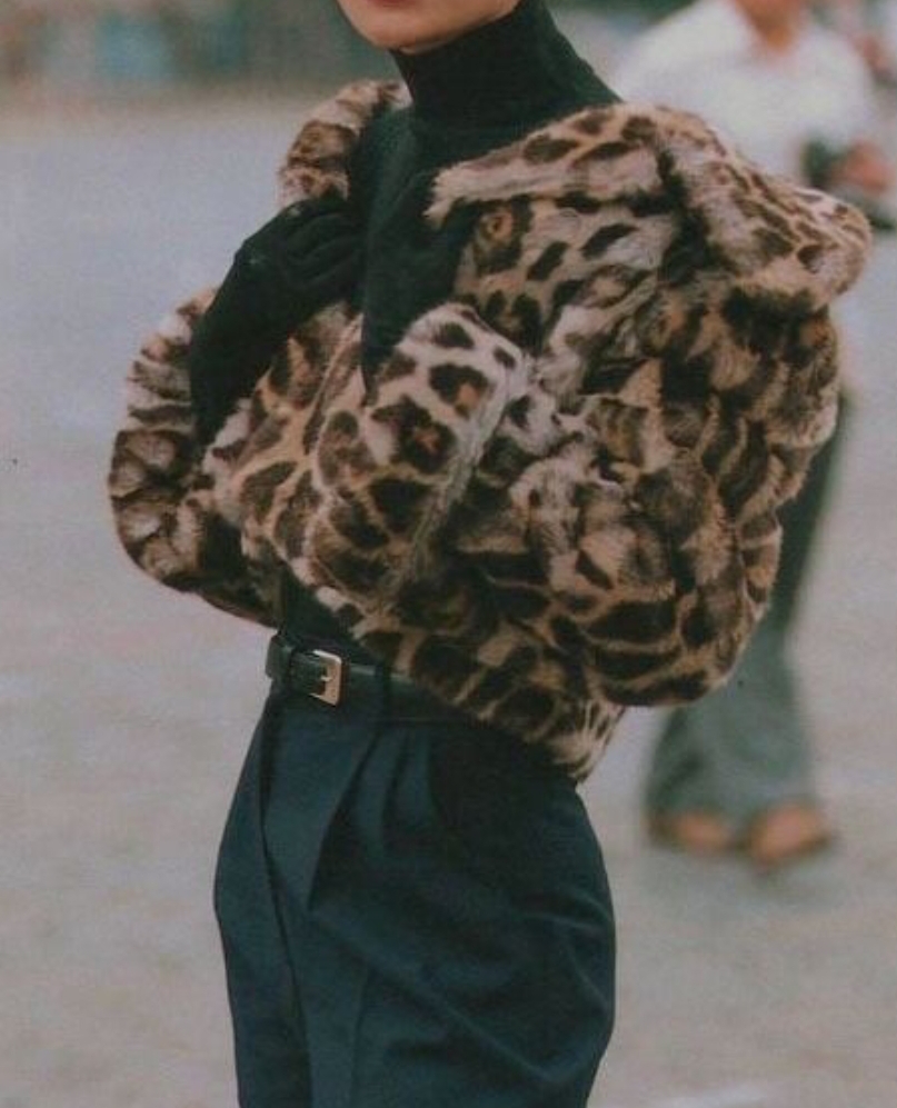 The simple but bold&nbsp;leopard