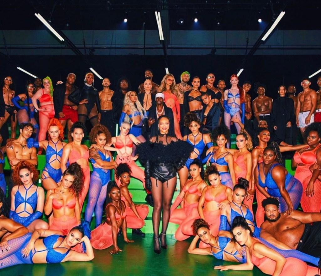 Few visuals from stunning Savage x Fenty vol. 2&nbsp;shows