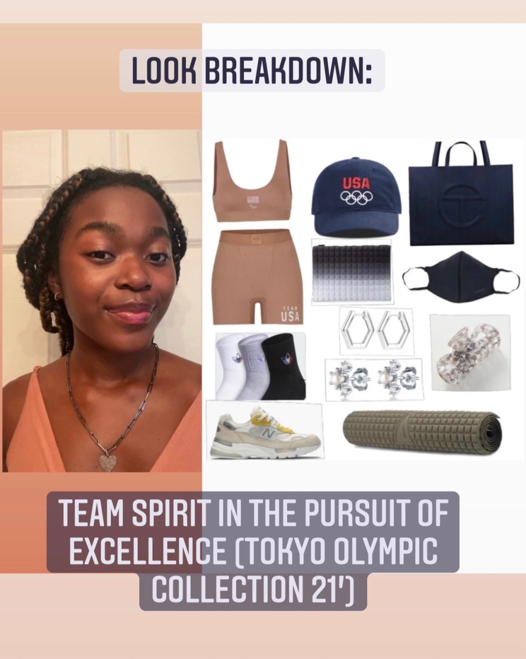 Look Breakdown: Preview: Team spirit in the pursuit of excellence (Tokyo Olympic&nbsp;Collection)