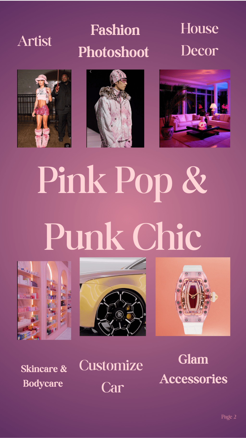 Pink Pop & Punk&nbsp;Chic