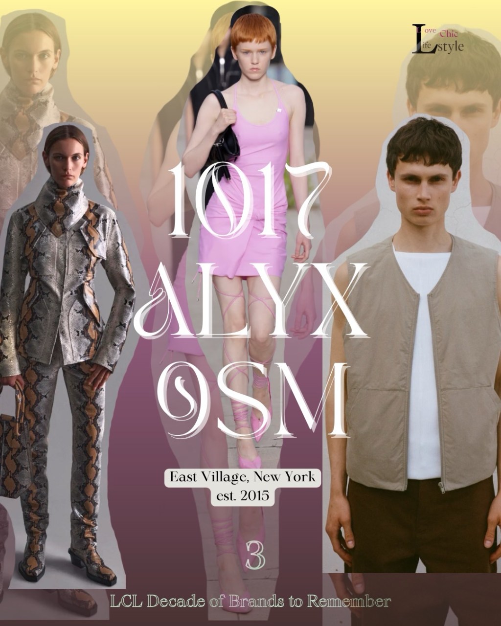 LCL : brand  to Remember 1017 ALYX&nbsp;9SM