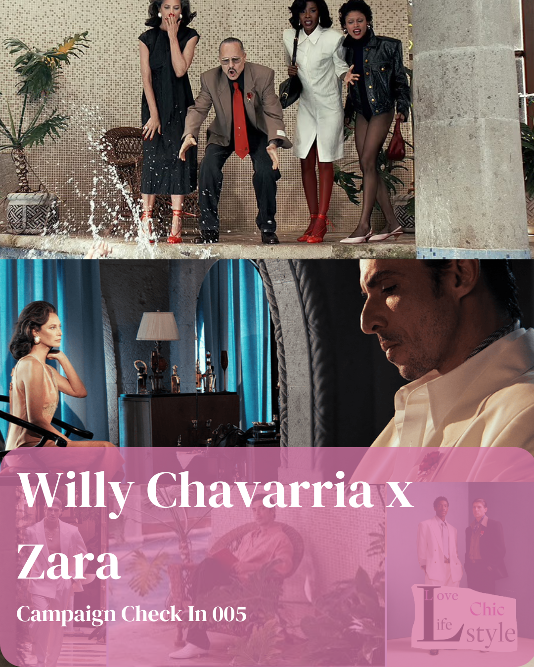 Campaign check in : Willy Chavarria x Zara