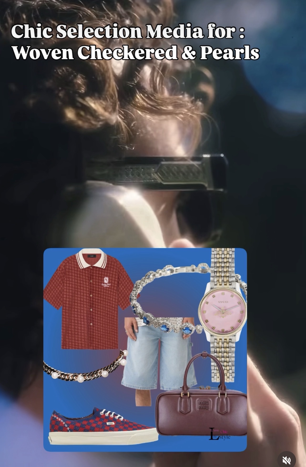 1st video Woven Checkered &&nbsp;Pearls